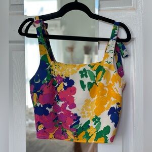 Sugarlips floral tank top